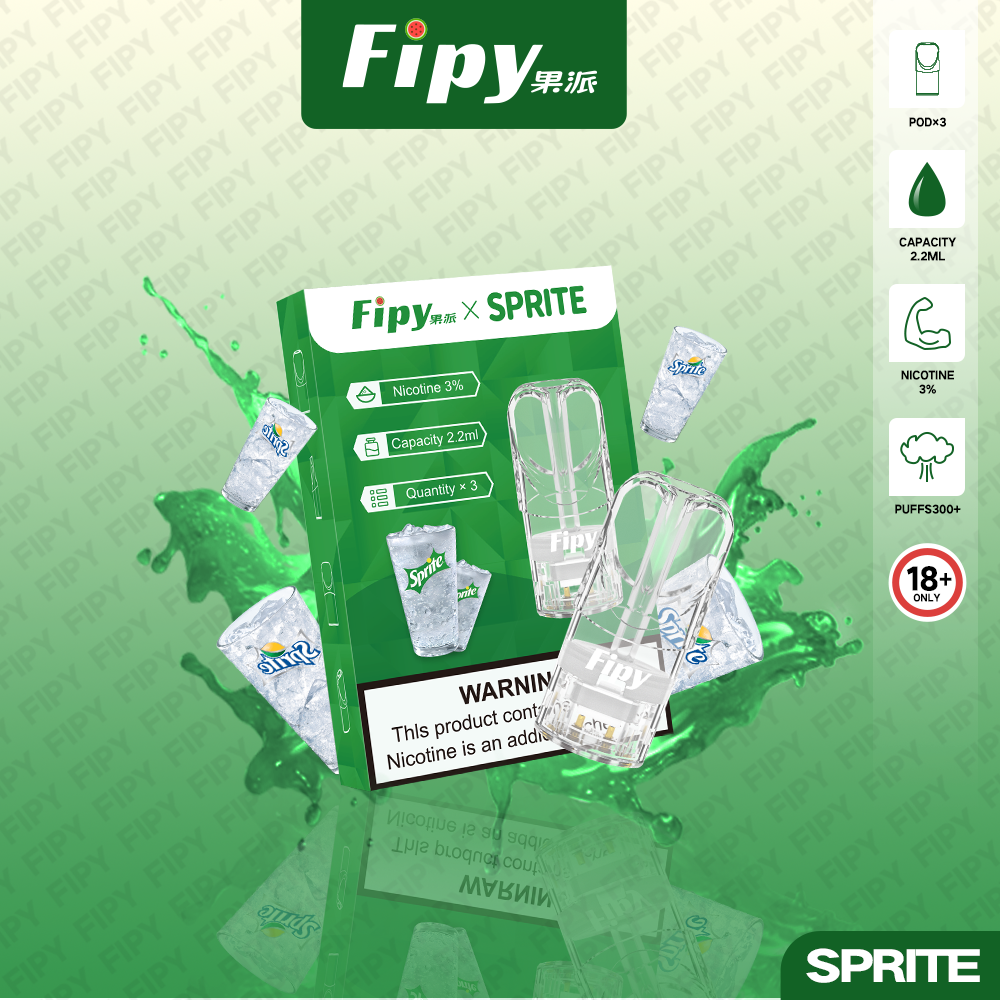 Fipy 果派透明煙彈-雪碧 Fipy 果派透明煙彈-雪碧