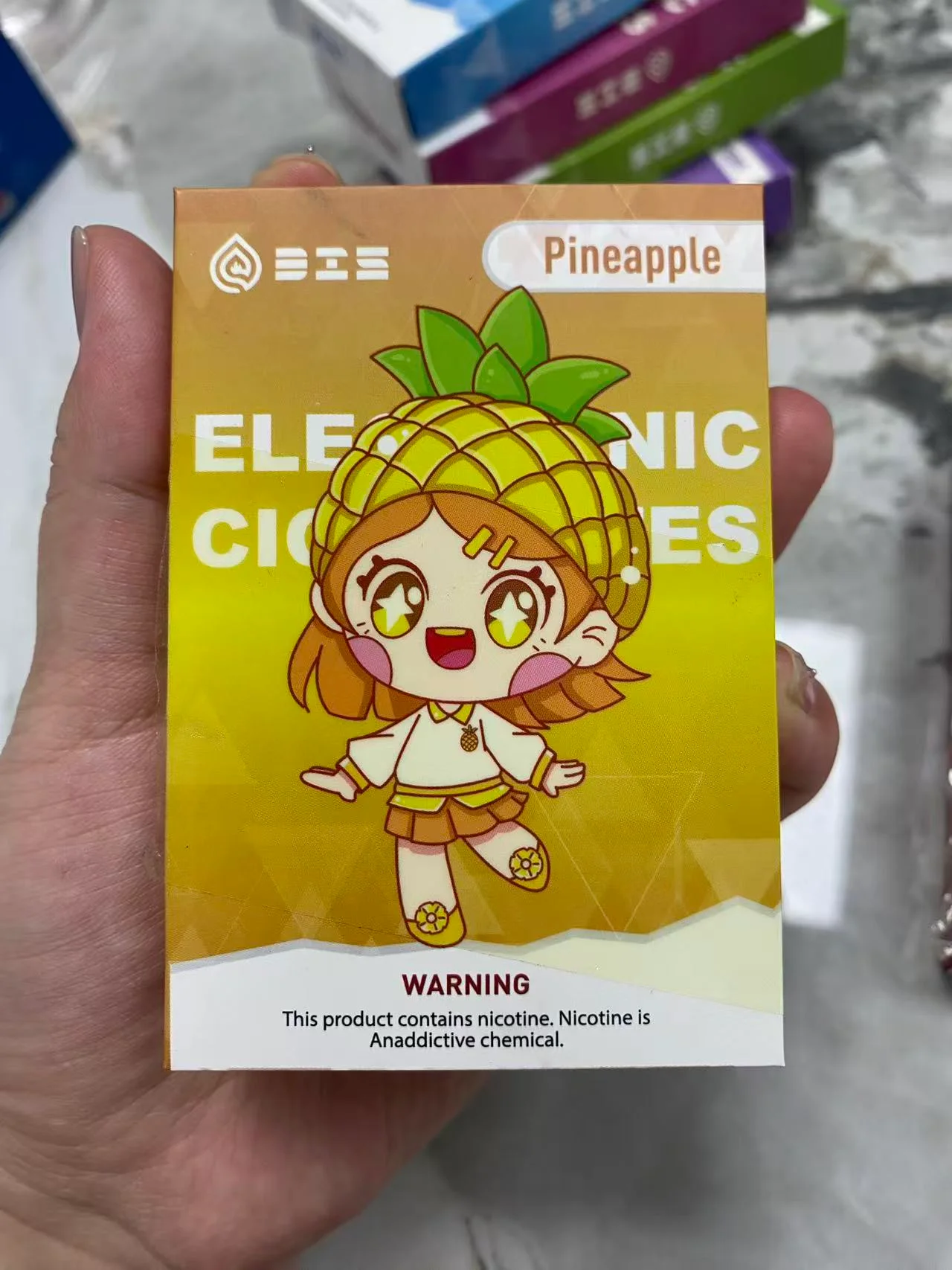 DIS-迪斯煙彈少女系列-鳳梨 DIS-迪斯煙彈少女系列-鳳梨